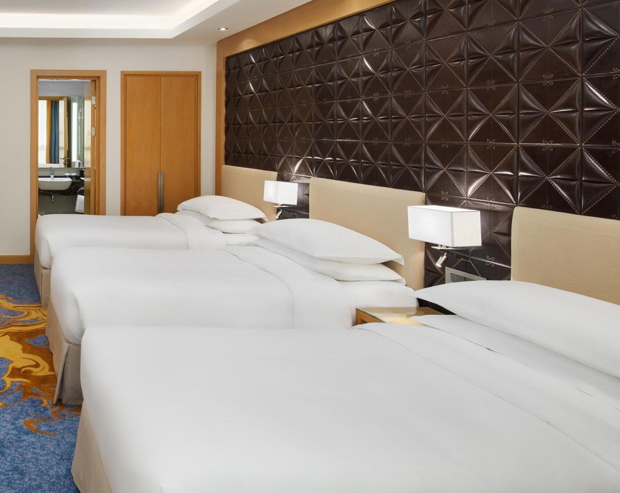 Sheraton Makkah Jabal Al Kaaba Hotel La Meca Exterior foto A guest room at the hotel