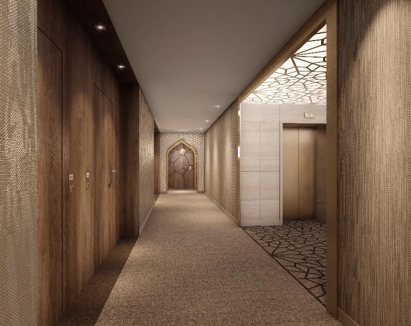 Sheraton Makkah Jabal Al Kaaba Hotel La Meca Exterior foto A corridor